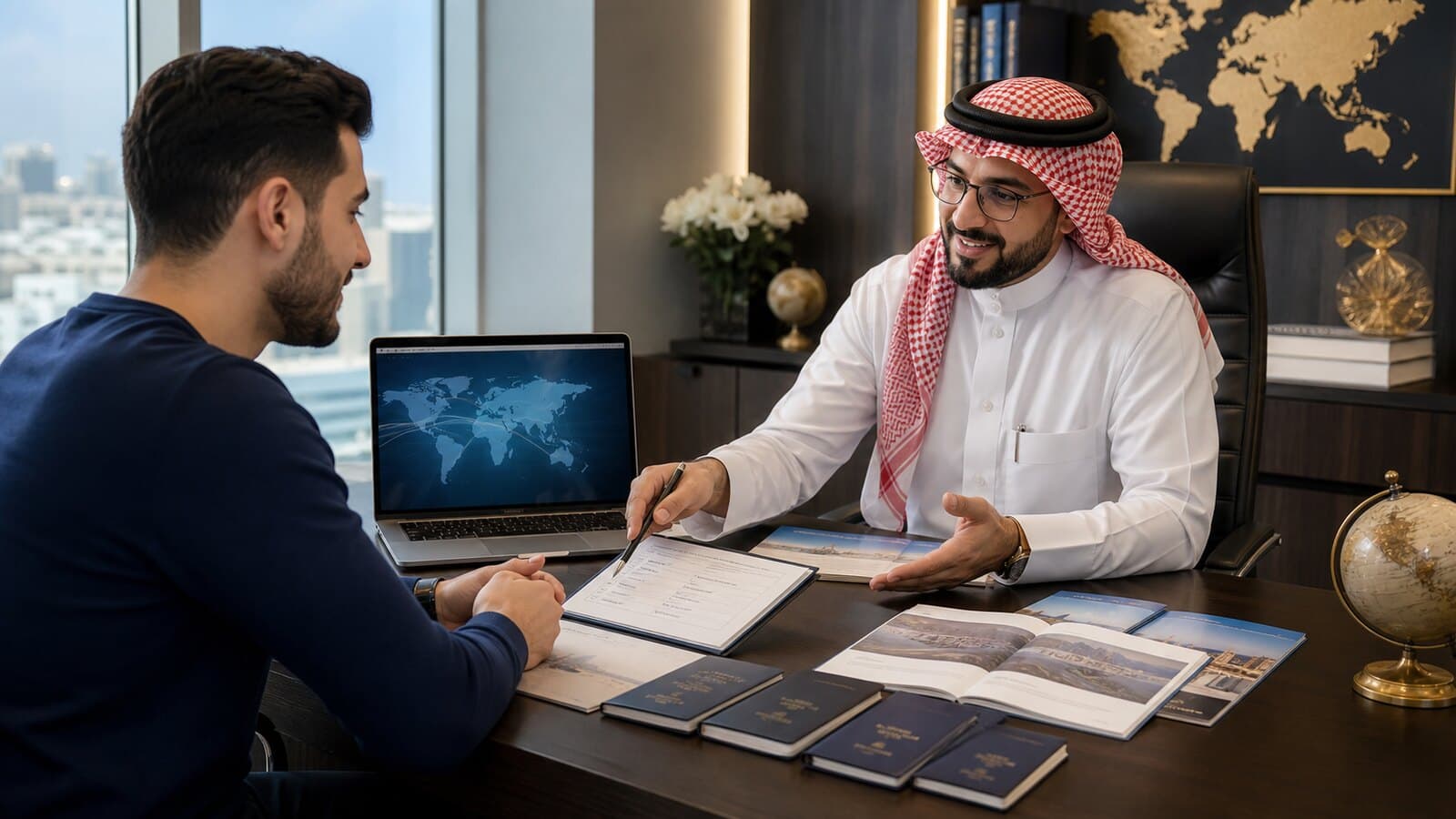 Tourist visa consultancy support for Saudi-based applicants